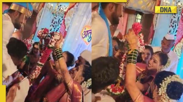 来自马哈拉施特拉邦的一对工程师姐妹嫁给了同一个男人，视频在网上疯传