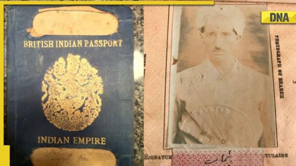 Man shares picture of his grandfather's British Indian Passport from 1931, netizens call it 'treasure'
