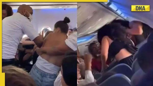 Shocking: Video of women fighting, thrashing each other in flight over window seat goes viral, watch