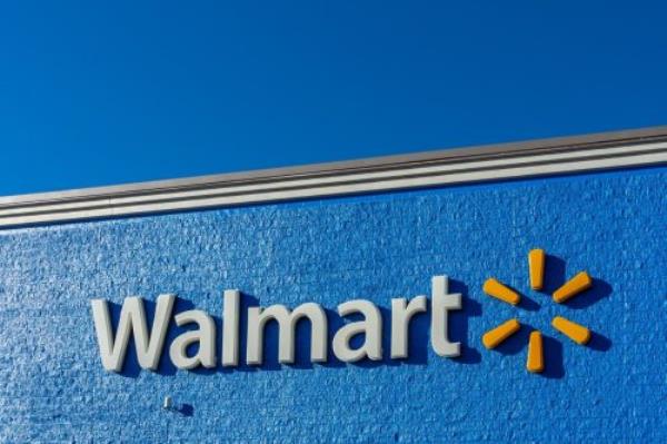 walmart store sign on building